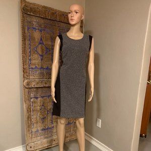Kenneth Cole NY Knit Color Block Sheath Dress - Sz 6/Small